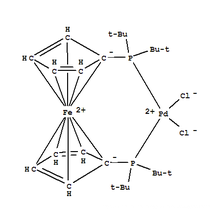 1,1'-Bis (di-t-butylphosphino)ferrocene palladium dichloride CAS 95408-45-0